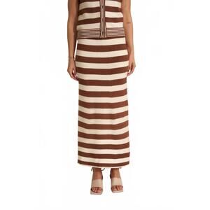 NEW CALLAHAN paxe maxi skirt in brown
